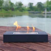 Glas & Rvs TabletFireplace meer kleuren naar keuze stuk