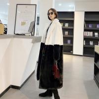 Polyester Women Overcoat mid-long style & thicken & loose & thermal PC