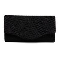 Polyester Clutch Bag with chain Solid PC