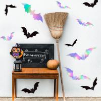 Cardboard DIY Decorative Flags Halloween Design Bag