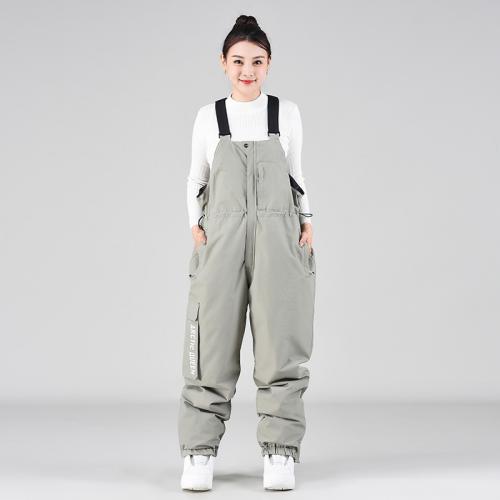 Poliéster Pantalones Mujer Suspender, labor de retazos, más colores para elegir,  trozo