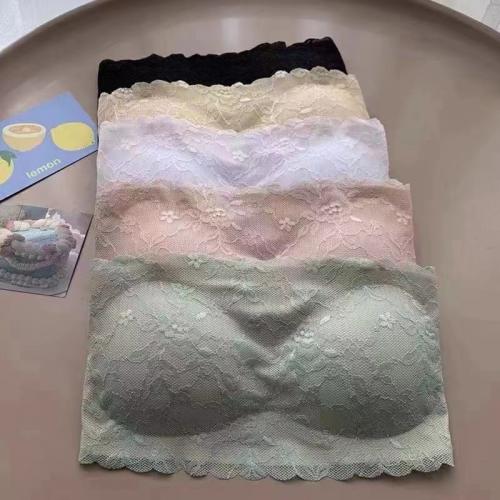 Polyamide & Dentelle Bandeau Bra plus de couleurs pour le choix : pièce