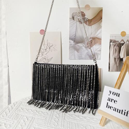 Aluminium Easy Matching & Tassels Clutch Bag PC