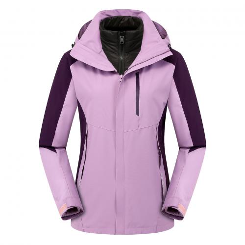 Polyester with detachable coat & windproof Couple Coat & waterproof PC