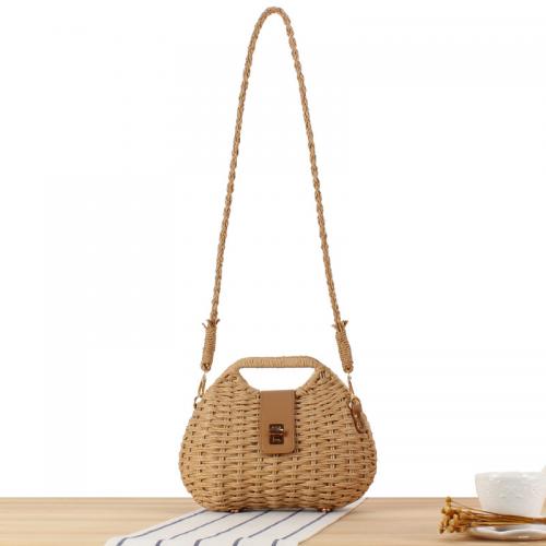 Paper Rope Easy Matching & Weave Crossbody Bag PC