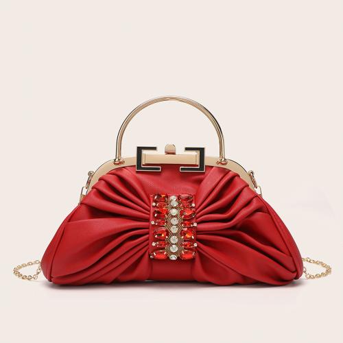 Polyester Easy Matching Clutch Bag with chain PC