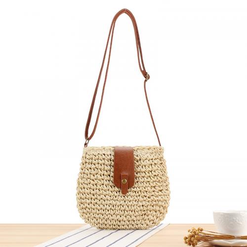 Paper Rope Easy Matching & Weave Crossbody Bag PC