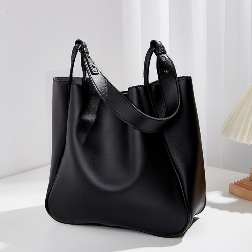 PU Leather Easy Matching Shoulder Bag large capacity PC