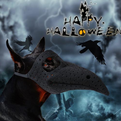 Sintió Trajes de Halloween para mascotas, Sólido, negro,  trozo