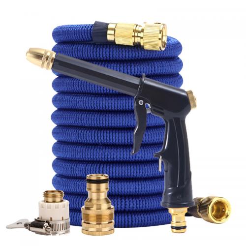 TPE-Thermoplastic Elastomer Garden Water Hose Solid blue Set