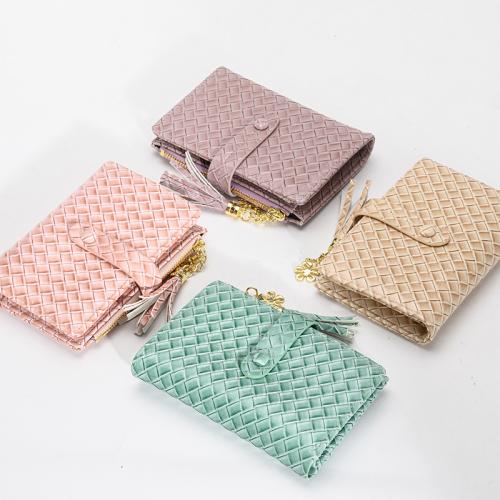 PU Leather Change Purse durable Solid PC