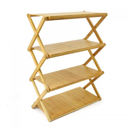 Moso Bamboo foldable Shelf portable PC