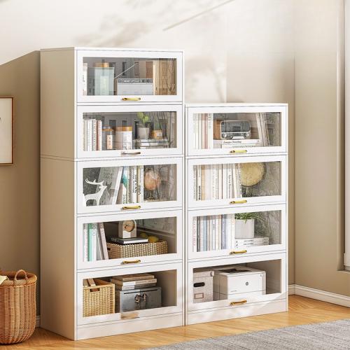 Bois Armoire de stockage Solide Blanc pièce