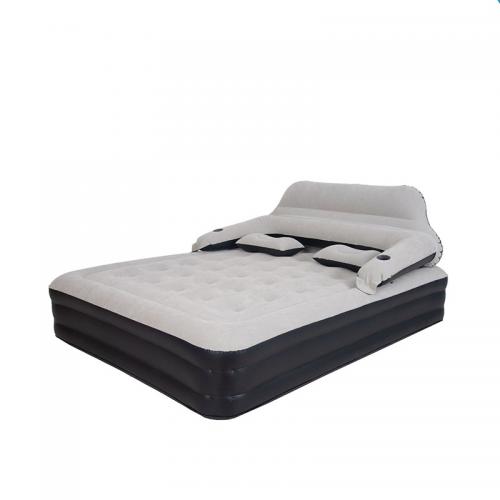 Pvc Opblaasbare BedMatras Zwarte stuk