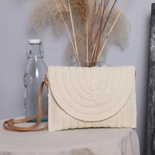 Paper Rope Envelope & Easy Matching & Weave Crossbody Bag PC