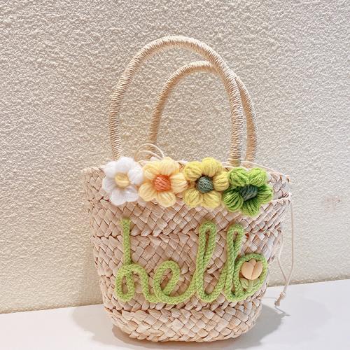 Straw Easy Matching Woven Tote PC