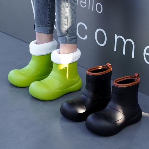 Eva Bottes de pluie Solide plus de couleurs pour le choix Paire