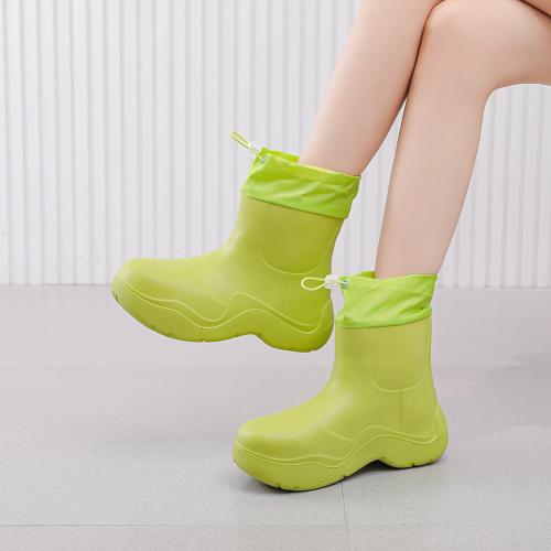 Eva Bottes de pluie Solide plus de couleurs pour le choix Paire