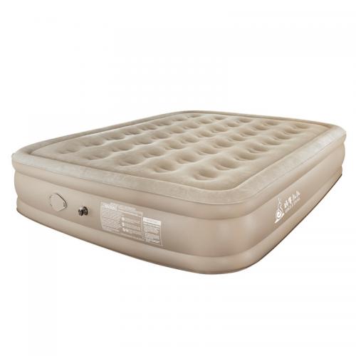 Tissu de flocking & Ingénierie Plastiques & Pvc Matelas gonflable de lit Kaki pièce