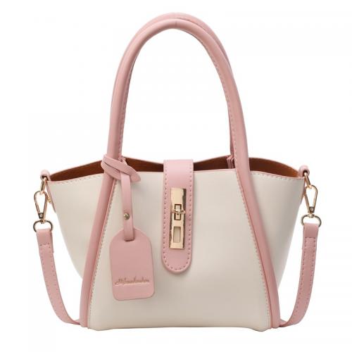 PU Leather Easy Matching Handbag attached with hanging strap PC