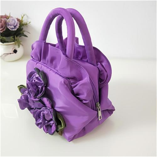 Polyester Handtasche, Floral, mehr Farben zur Auswahl,  Stück