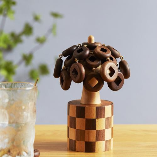 Walnut & Buchenholz Bowl Cozy Holder,  Stück