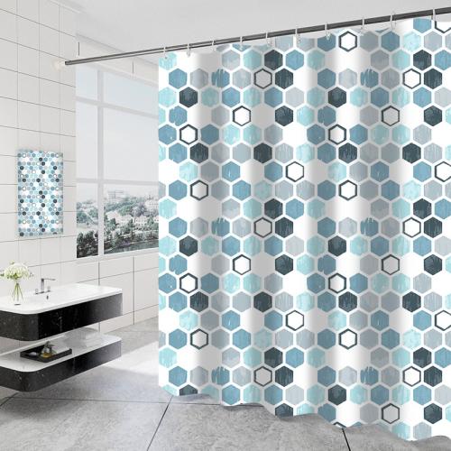 Polyester Rideau de douche Géométrique couleurs mixtes pièce