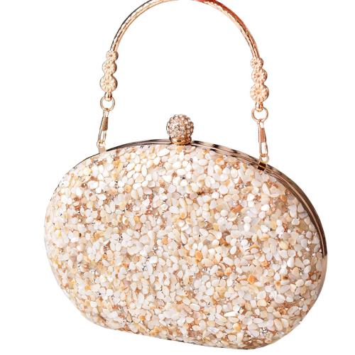 Polyester Easy Matching Clutch Bag with rhinestone PC