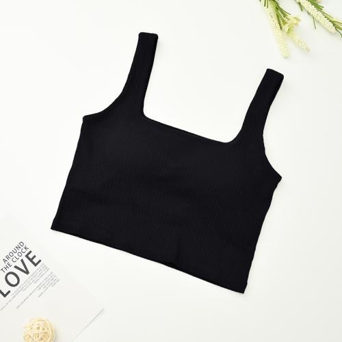 Coton extensible Camisole Solide plus de couleurs pour le choix pièce