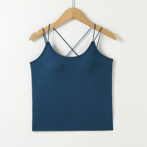 Viscose Tanktop Solide meer kleuren naar keuze stuk