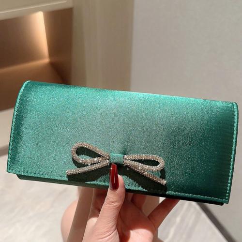 Satin Clutch Bag, Bowknot-Muster, mehr Farben zur Auswahl,  Stück