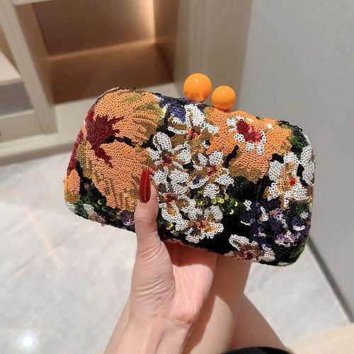 Polyamid Clutch Bag, Floral,  Stück