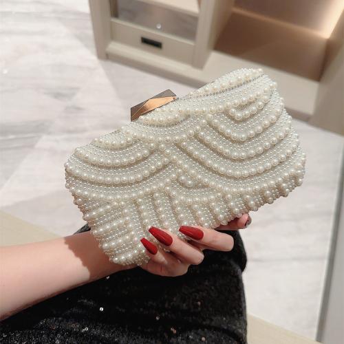 Polyamide & Plastic Pearl Easy Matching Clutch Bag PC