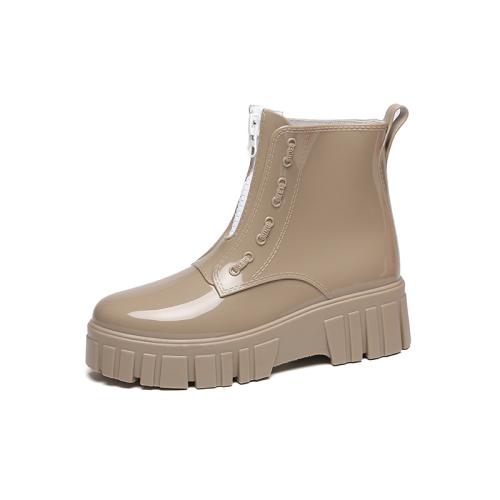 Pvc Bottes de pluie Solide plus de couleurs pour le choix Paire