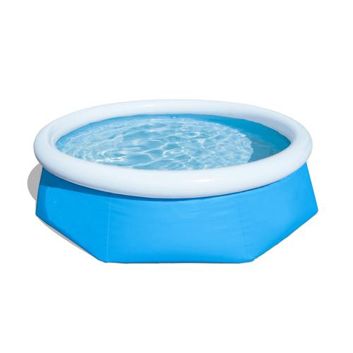 CLORURO DE POLIVINILO Piscina inflable, azul,  trozo