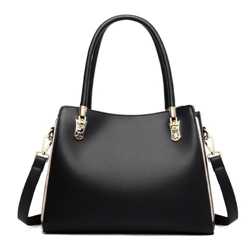 PU Leather Easy Matching Handbag large capacity & attached with hanging strap PC