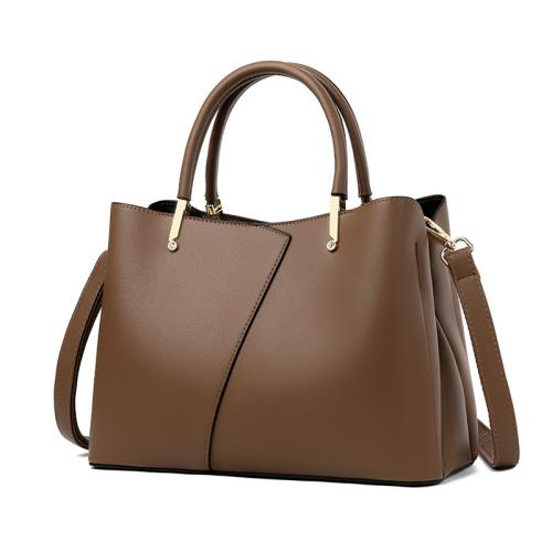 PU Leather Easy Matching Handbag large capacity & attached with hanging strap PC