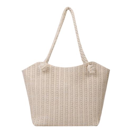 Paille Sac à bandoulière tissé Blanc pièce