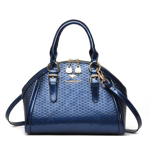 PU Leather hard-surface & Easy Matching Handbag attached with hanging strap Solid PC