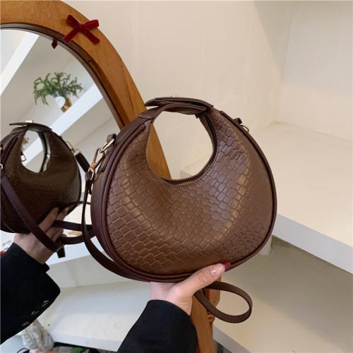 PU Leather Easy Matching Handbag attached with hanging strap Argyle PC