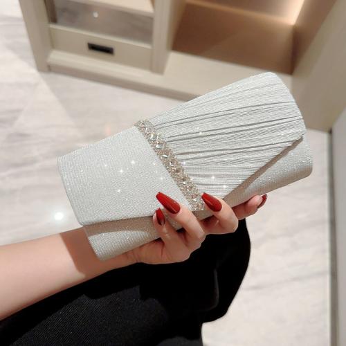 Glett Easy Matching Clutch Bag with rhinestone PC