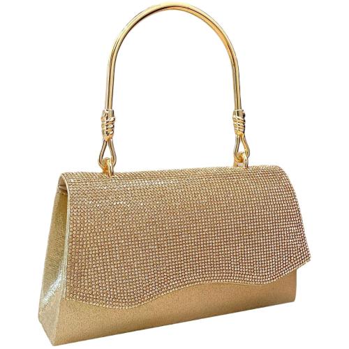 Polyester Easy Matching Clutch Bag gold PC