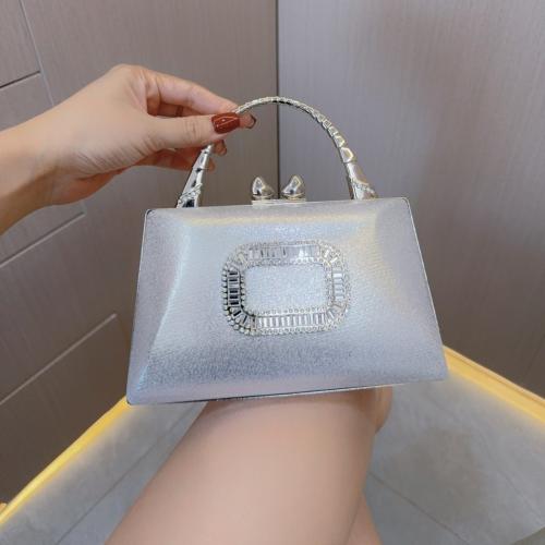 Polyester Easy Matching Clutch Bag with rhinestone PC