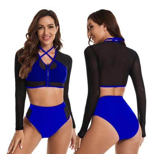 Polyester Tankinis Set & two piece & skinny style Set