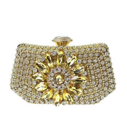 Polyester Easy Matching Clutch Bag with rhinestone PC