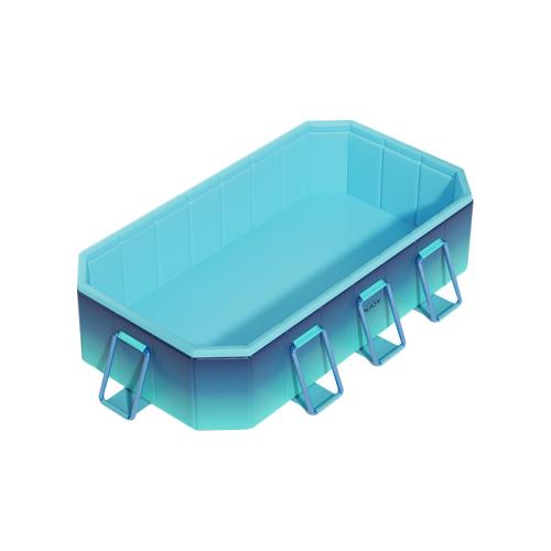 PVC foldable Inflatable Pool blue PC