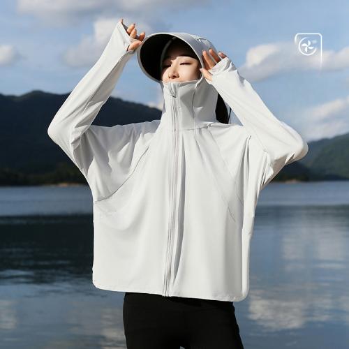 Polyester Women Sun Protection Clothing & sun protection & breathable Solid PC