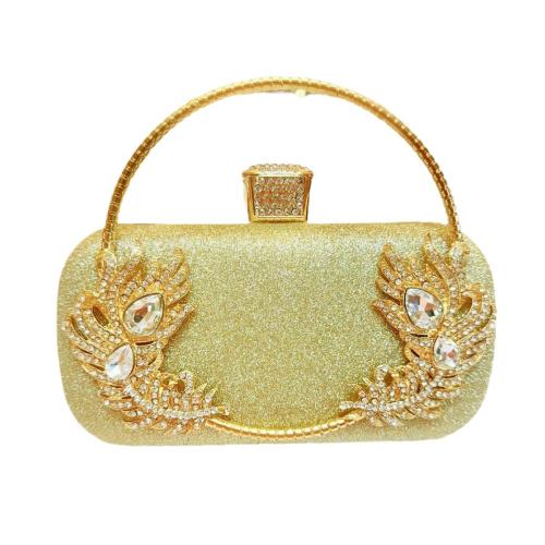 Polyester Easy Matching Clutch Bag with rhinestone PC