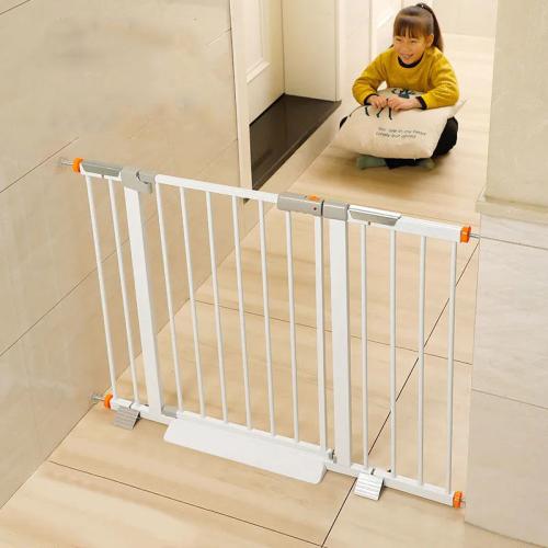 Iron & Silicone Pet Fence white PC