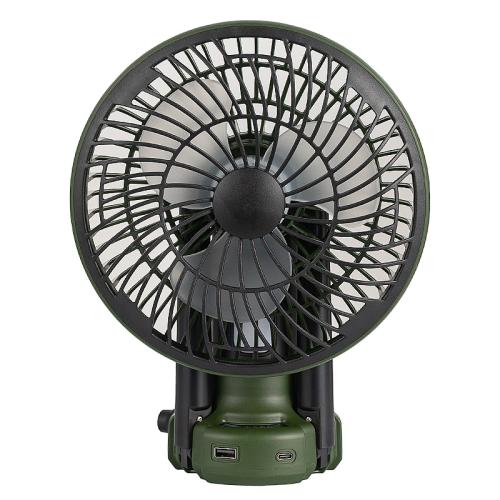 Plástico ABS & PC-policarbonato Lámpara de ventilador, verde,  trozo